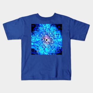 Eye and gears design Kids T-Shirt